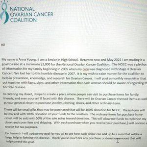 National Ovarian Cancer Coalition Donations